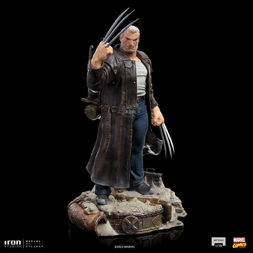 Estátua Velho Logan - X-men - Art Scale 1/10 - Iron Studios