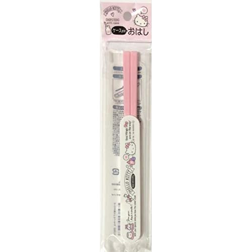 Sanrio Hello Kitty Plasticks Palillos 18 Cm Estuche Des...