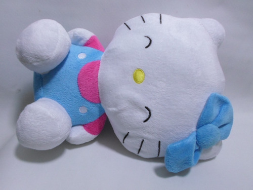 Peluche Original Hello Kitty Mide 27 Cm Marca Sanrio Silbato (Usado)