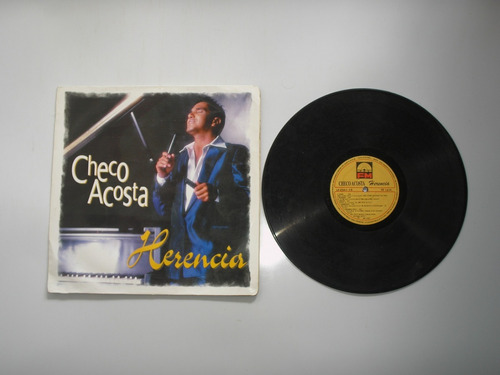 Lp Vinilo Checo Acosta Herencia Edición  Colombia 1997