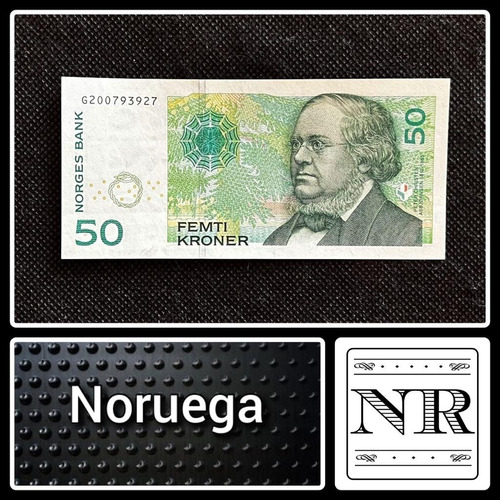 Noruega - 50 Kroner - Año 2011 - P #46 - Christen