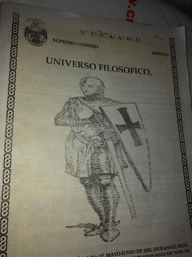 Masonería : Revista Universo Filosófico Mayo/junio 2002