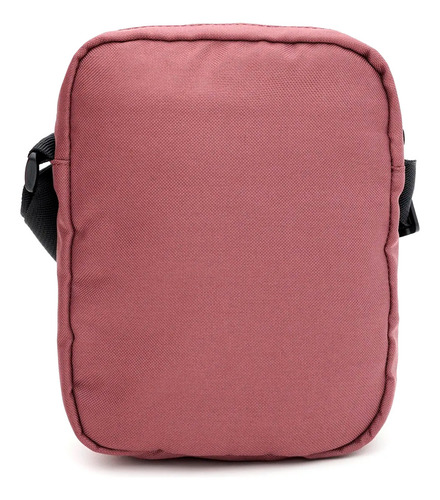 Morral Bandolera Urbana New Balance Lab23124 Acabado De Los Herrajes Níquel Color Bordó/negro Correa De Hombro Negro Diseño De La Tela Lisa
