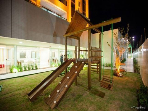 Imagem 4 de 14 de Apartamento Com 3 Dormitórios À Venda, 103 M² Por R$ 661.164,00 - Petrópolis - Natal/rn - Ap0054