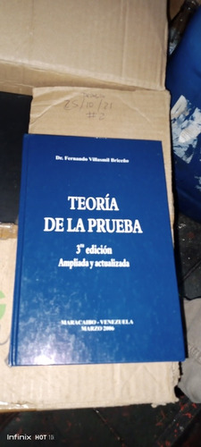 Teoría De La Prueba. Fernando Villasmil Briceño