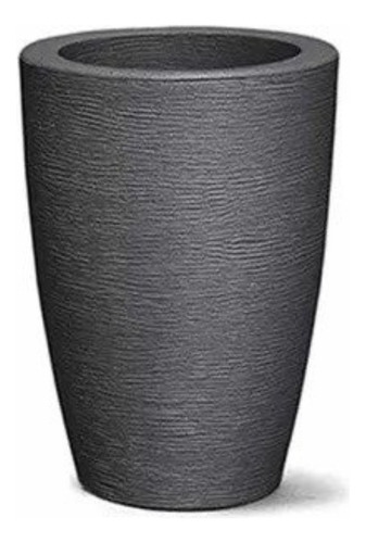 Vaso Grafiato Cônico 65cm Preto - Nutriplast Único