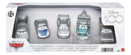 Vehículos De Juguete Disney Pixar Cars Celebracion 100 Años 
