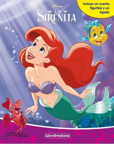 Libro La Sirenita. Libroaventuras De Libros Disney Editorial