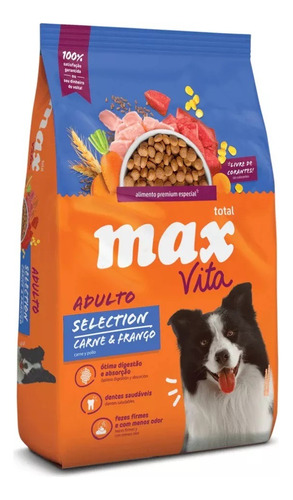 Alimento Perro Max Selection Vita 18 K Pollo+2k Gratis+envio