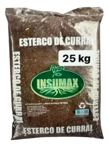 Esterco Curral Vaca Bovinos Boi Gado Adubo Orgânico Horta