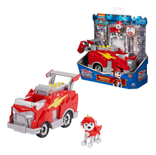 Marshall Rescue Knights Paw Patrol Deluxe Patrulla Canina