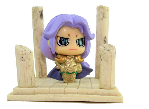 Saint Seiya Chibi - Mu De Aries En Caja (animekawaii)