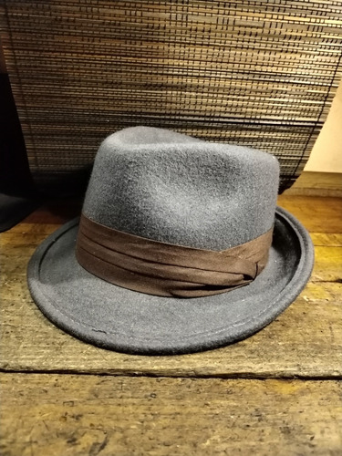 Sombrero Fedora Moderno Marca Zara Tamaño Grande