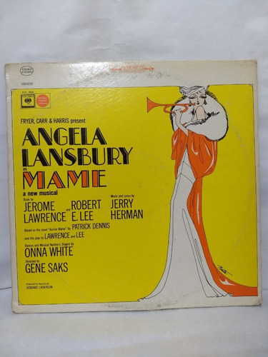 Angela Lansbury - Mame - Columbia - 12  Vg - Usa