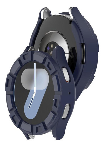 Funda Protectora De Reloj Tpu Azul Medianoche Para Samsung G