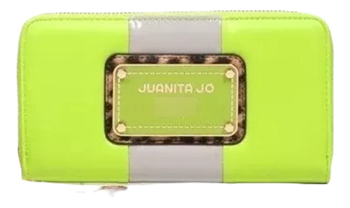 Billetera Mujer Juanita Jo 30106 Hand Pocket Lima Con Cierre