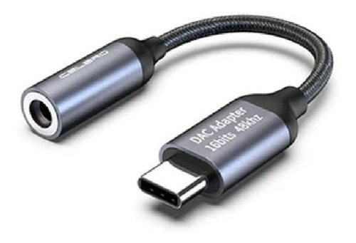 Cable Adaptador Audio Tipo C - Auxiliar Jack 3.5mm Celbro