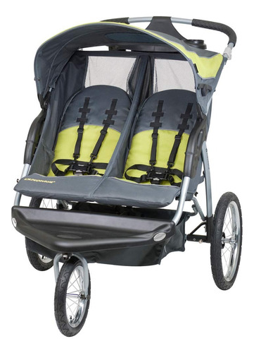 Carriola Doble Baby Trend Expedition Llantas De Aire