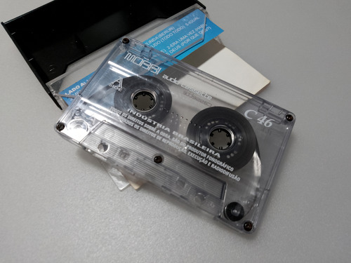 Fita Cassete K7 Chiquititas 1997 Trilha Sonora Paralela Azul (Usado)