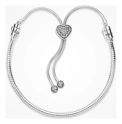 Pulsera Plata Esterlina 925 Pandora Moments + Charms 