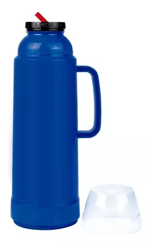 Termo Personal Ampolla de Vidrio - Termolar 1L Azul