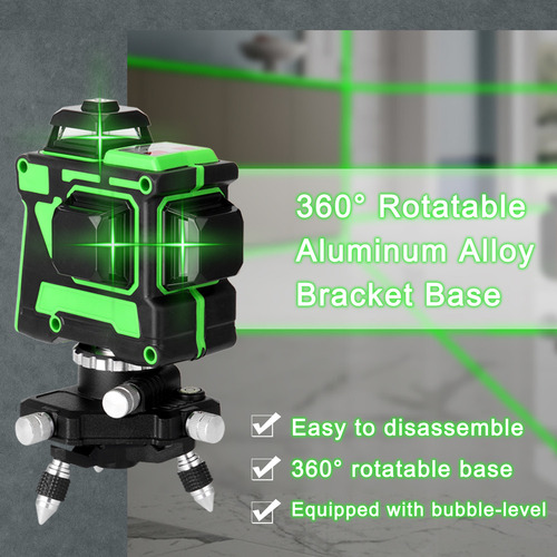 12-line Level Accessory TriPod Base 360 Degree Rotation