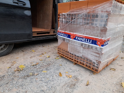 Ladrillos 12x18x33 6 Huecos, 144 Unidades Por Palet