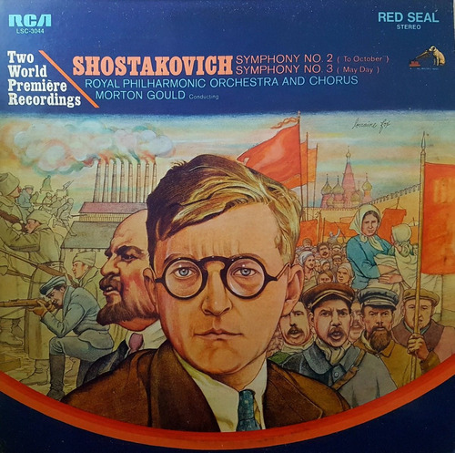 Lp Shostakovich - Symphny N 2 E 3 - Royal Philarmonic Orches