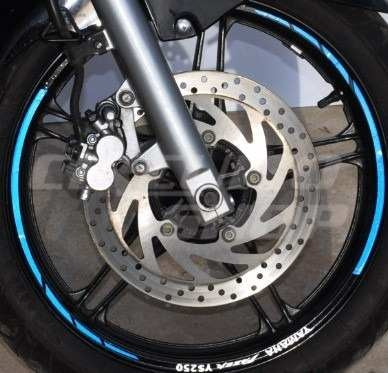 Friso Adesivo Refletivo Rec08 Roda Moto Yamaha Fazer 250