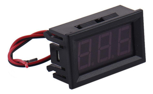 Medidor De Voltagem Digital Led 3 Pecas