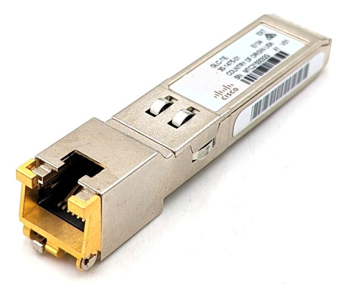 Modulo Transceiver Cisco Glc-te Sfp Gigabit Cobre Rj45 100m