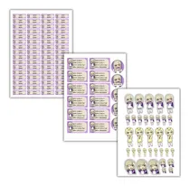 Comprar Kit Imprimible Etiquetas Escolares Lyna Youtuber Editables