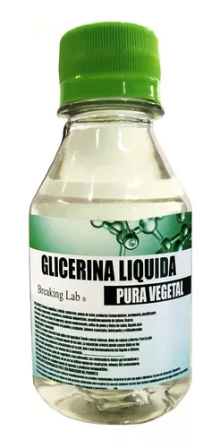 Glicerina Liquida Pura Vegetal 150 G (120ml) Nuevo Envase!!