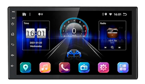 Stereo Pantalla Multimedia 7168a10 7 Android Gps Car Play