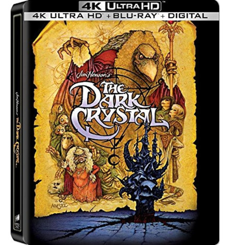 4k Uhd + Blu-ray Dark Crystal / Cristal Encantado Steelbook