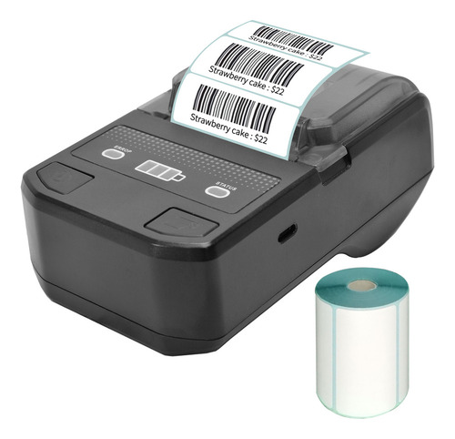Ds Impresora Térmica De 58mm Portátil E Inalámbrica Bt