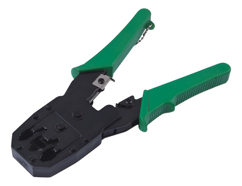 Pinza Crimpeadora Conectores Metal Corta Pela Cable Rj Glc