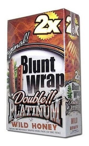 Blunt Wrap Caja Box Papel Para Armar 25u. Sabor Wild Honey