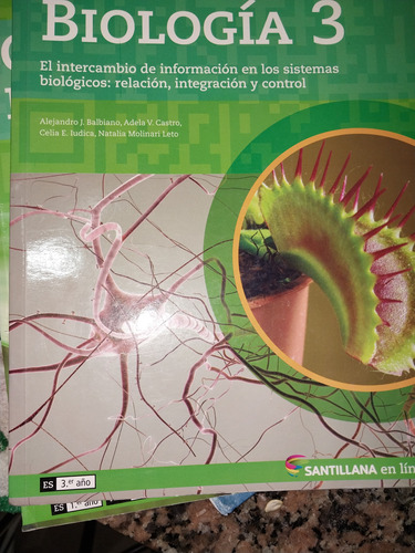 Biologia 3 Santillana En Línea D3