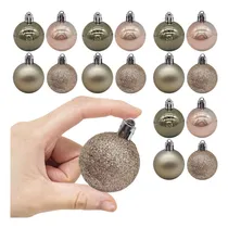 Comprar Set Bolas De Navidad 3,5cm X20 Unidades Adornos Navideños