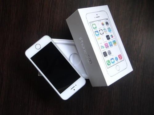 iPhone 5s 16gb Silver  4glte Libre Caja Huella