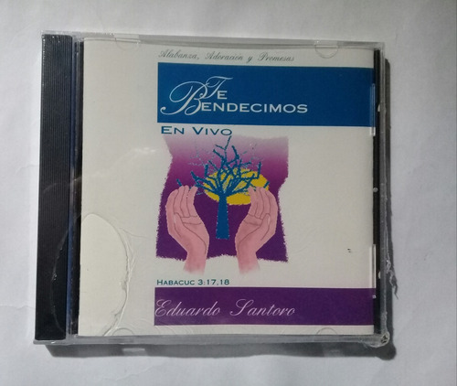 Eduardo Santoro - Te Bendecimos - Cd - Música Cristiana