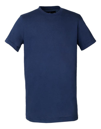 Topper Remera Hombre - T Shirt Mc Basico Azul
