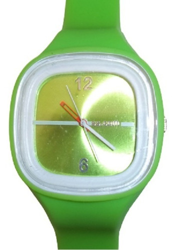 Reloj Analogo De Agujas Pulsera Silicona Juvenil Unisex