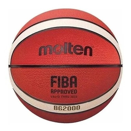 Pelota De Basquet Molten Bg2000 Nº5 Goma Liga Mini Oficial 