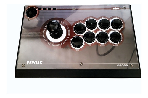 Control Arcade Qanba Carbon Modificado Con Seimitsu Y Sanwa (Usado)