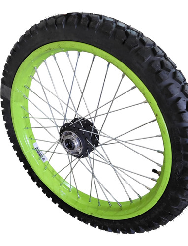 1 Llanta Y Rin Delantero 80/100-21 Dm200 Italika