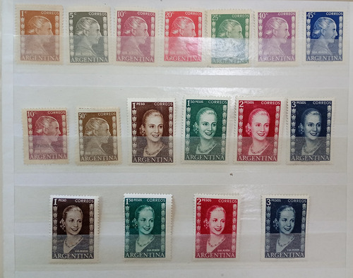 Filatelia Argentina 1952 Eva Peron (Usado)