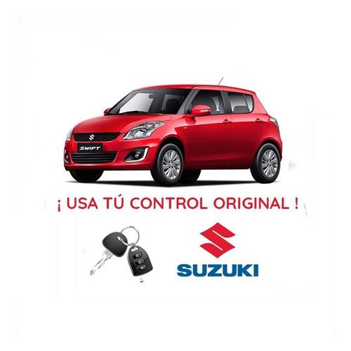 Alarmas Auto Fks Control Original Suzuki Alto Volumetrica