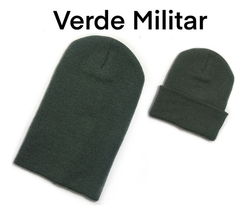 Gorro Bonete Paquete 4 Pzs Beanie Liso Gorrito Tejido Moda Combinación 3 Unitalla Ajustable